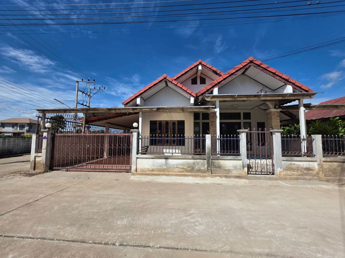 รูป ขายบ้านเดี่ยวท่าม่วง ศิริชัย3 หลังใหญ่ 50.6 ตร.ว. 2 นอน ต่อเติมรอบบ้าน มีเงินเหลือไว้ตกแต่ง_BL169 - รูปที่ 1/24