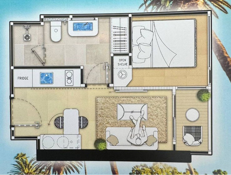 picture Riviera Malibu Condominium  Location:  Pratumnak  soi 5 - 9/20