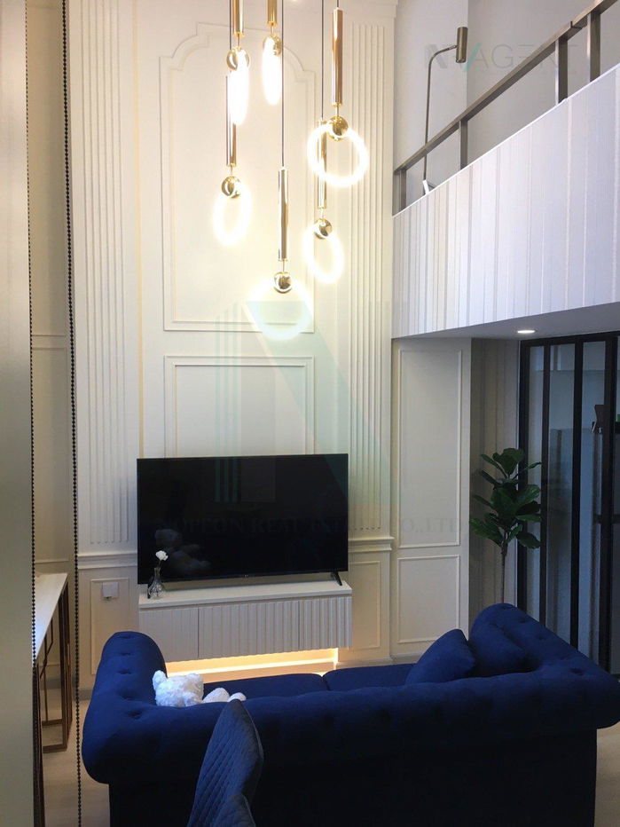 picture 🎉 For Rent Condo KNIGHTSBRIDGE PRIME SATHORN Building 1, Floor 39,Duplex, Room size 35 sqm - 3/8