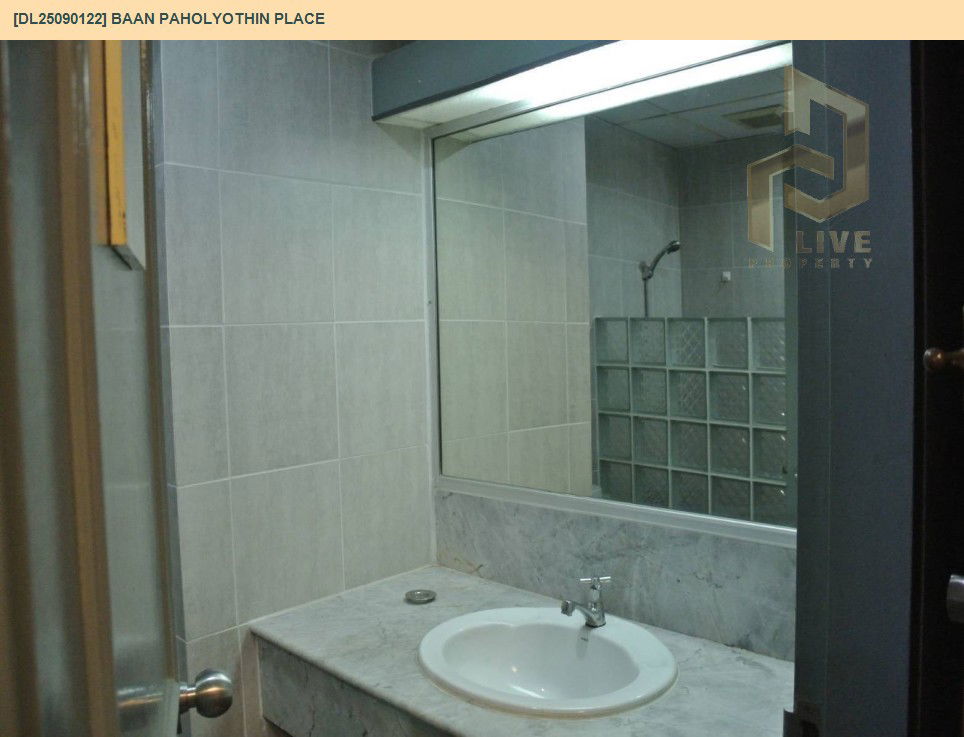 รูป DL25090122 ให้เช่าคอนโด บ้านพหลโยธิน เพลส  (Baan Paholyothin Place) ใกล้ BTS อารีย์ พร้อมเข้าอยู่ โทรด่วน 0638692663 LineID @655ebbvc - รูปที่ 9/9