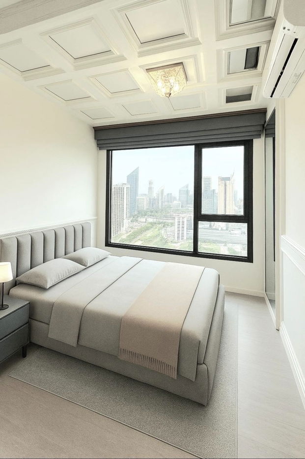 picture Life Asoke Rama 9 | 2 Bed 2 Bath 58 sqm. 33 fl. near MRT Rama 9 - 5/9
