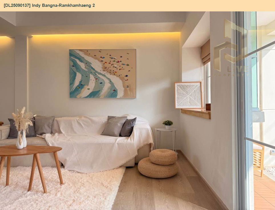 picture DL25090137 Condo for rent, Indy Bangna-Ramkhamhaeng 2 near BTS Bang Na, ready to move in, call urgently 0656133286 LineID @655ebbvc - 13/22