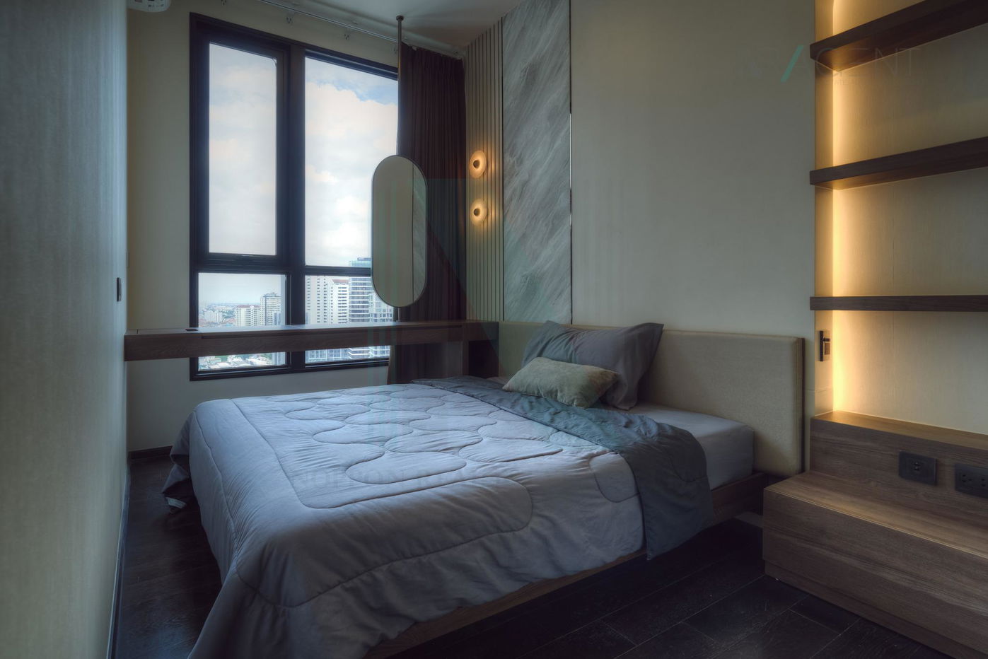 picture For Rent Condo PARK ORIGIN THONGLOR Building B, Floor 24,1 bed room, Room size 33.00 sqm - 4/8