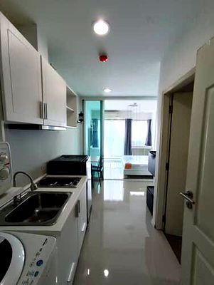 คอนโด BTS สำโรง : ขายคอนโด เคนซิงตัน คอนโดมิเนียม สุขุมวิท 107 แบริ่ง สเตชั่น อาคาร  ชั้น 8 1 ห้องนอน ขนาด 24.51 ตรม ใกล้ ตลาดสำโรง