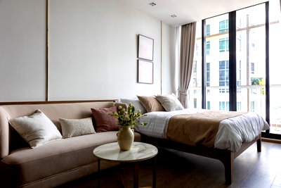 คอนโดให้เช่า : TA7931📲LineID @556ryccg🚞Studio 28 ตรม ชั้น 32 พร้อมเฟอร์นิเจอร์ Park 24 | พาร์ค ออริจิ้น พร้อมพงษ์ ใกล้BTS พร้อมพงษ์, สวนเบญจสิริ