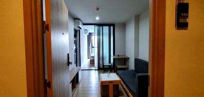 คอนโดให้เช่า : 🔺 ให้เช่าคอนโด ดิ เอ็กเซล ไฮด์อะเวย์ สุขุมวิท 71 อาคาร B ชั้น 4 1 ห้องนอน ขนาด 28.00 ตรม ใกล้ ตลาดพระโขนง