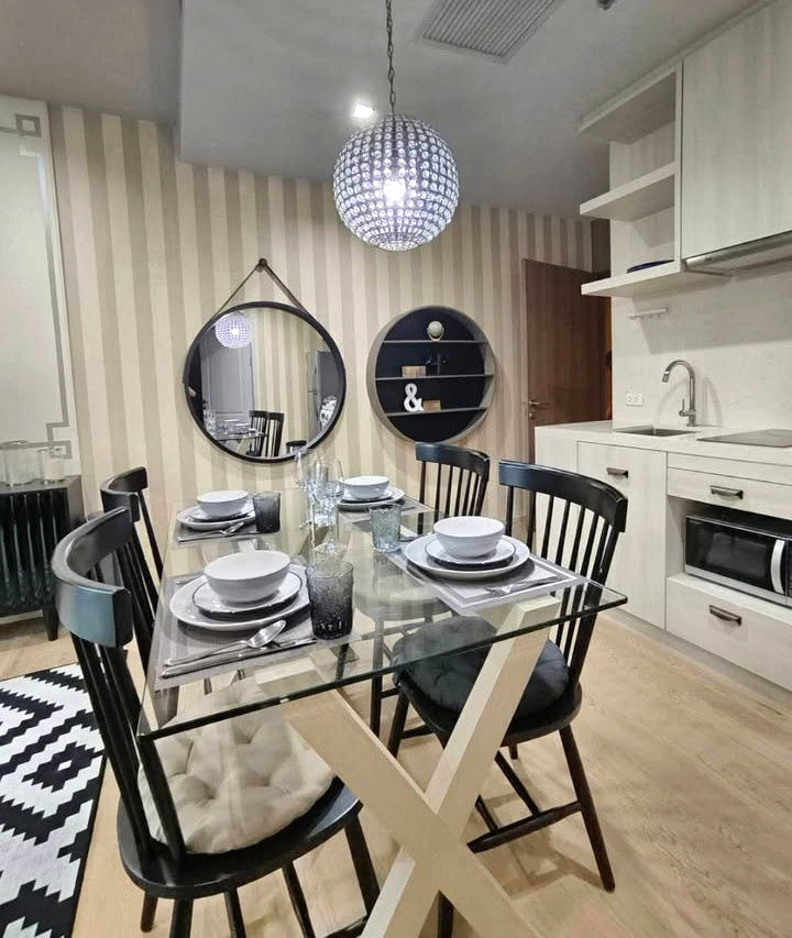 picture TA5470📲LineID @556ryccg🌇55 sqm 1 Bedroom Floor 10 Fully furnished Noble Refine Sukhumvit 26 near BTS PhromPhong 200m - 3/6
