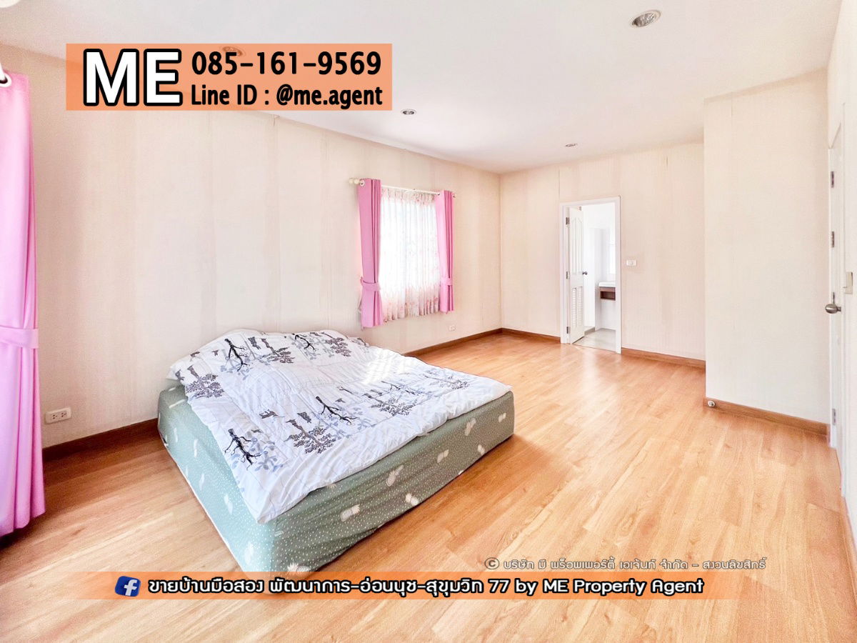 รูป ขาย บ้านเดี่ยว ภัสสร เพรสทีจ พัฒนาการ 38 อยู่ต้นโครงการ ถูกสุดในโครงการ เดินทางเข้าสุขุมวิทได้ง่าย  โทร 085-161-9569 (BH26-40) - รูปที่ 12/15