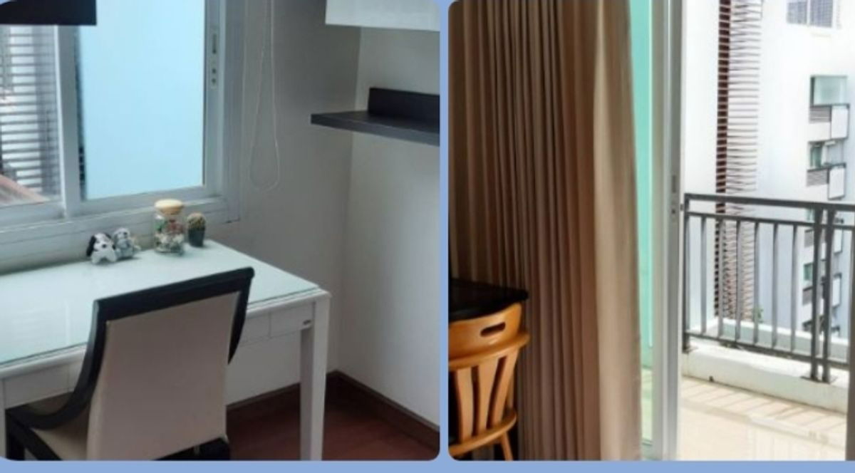 picture ✨ Washing machine included! 1-bedroom, 30 sq m condo on the 8th floor at The Next Garden Mix, Sukhumvit 52. Only 12,000 baht! 🏡💖 - 2/3