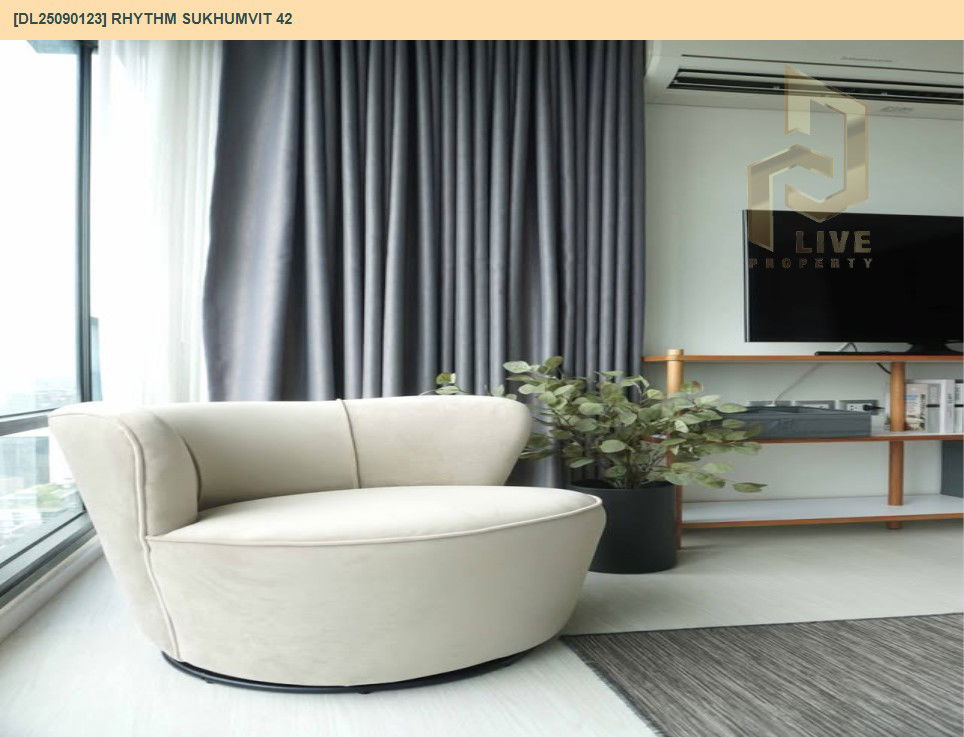 picture DL25090123 Condo for rent, Rhythm Sukhumvit 42 near BTS Ekkamai, ready to move in, call urgently 0656133286 LineID @655ebbvc - 9/14