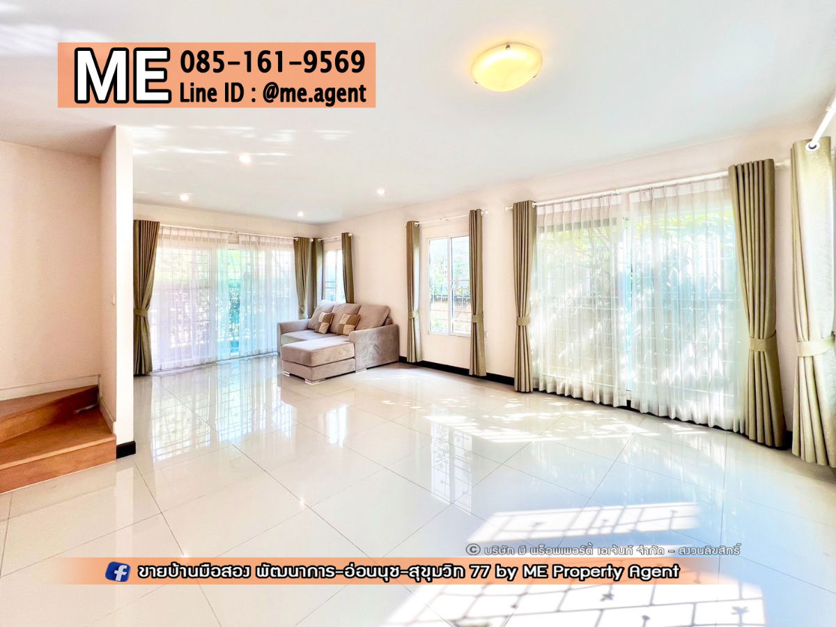รูป ขาย บ้านเดี่ยว ภัสสร เพรสทีจ พัฒนาการ 38 อยู่ต้นโครงการ ถูกสุดในโครงการ เดินทางเข้าสุขุมวิทได้ง่าย  โทร 085-161-9569 (BH26-40) - รูปที่ 7/15