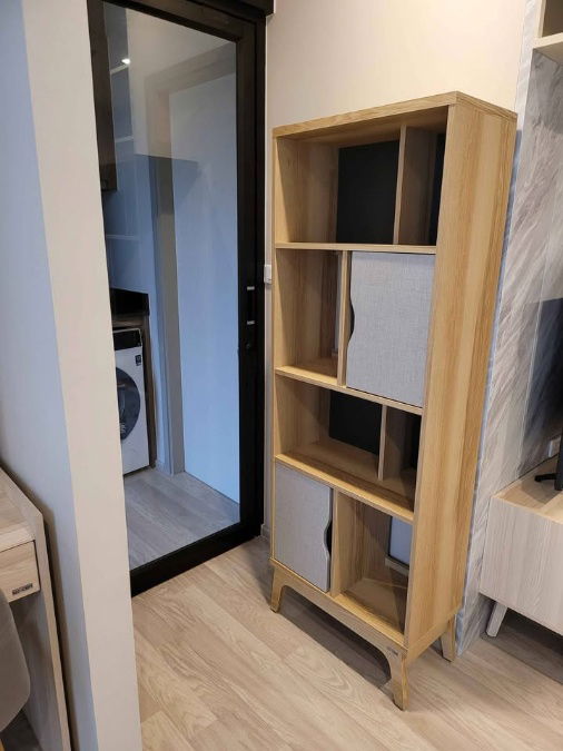 picture TA7930📲LineID @556ryccg🚄30 sqm Studio Floor23 Tower B Fully furnished IDEO Mobi Sukhumvit Eastpoint BTS BangNa 270m. - 8/10