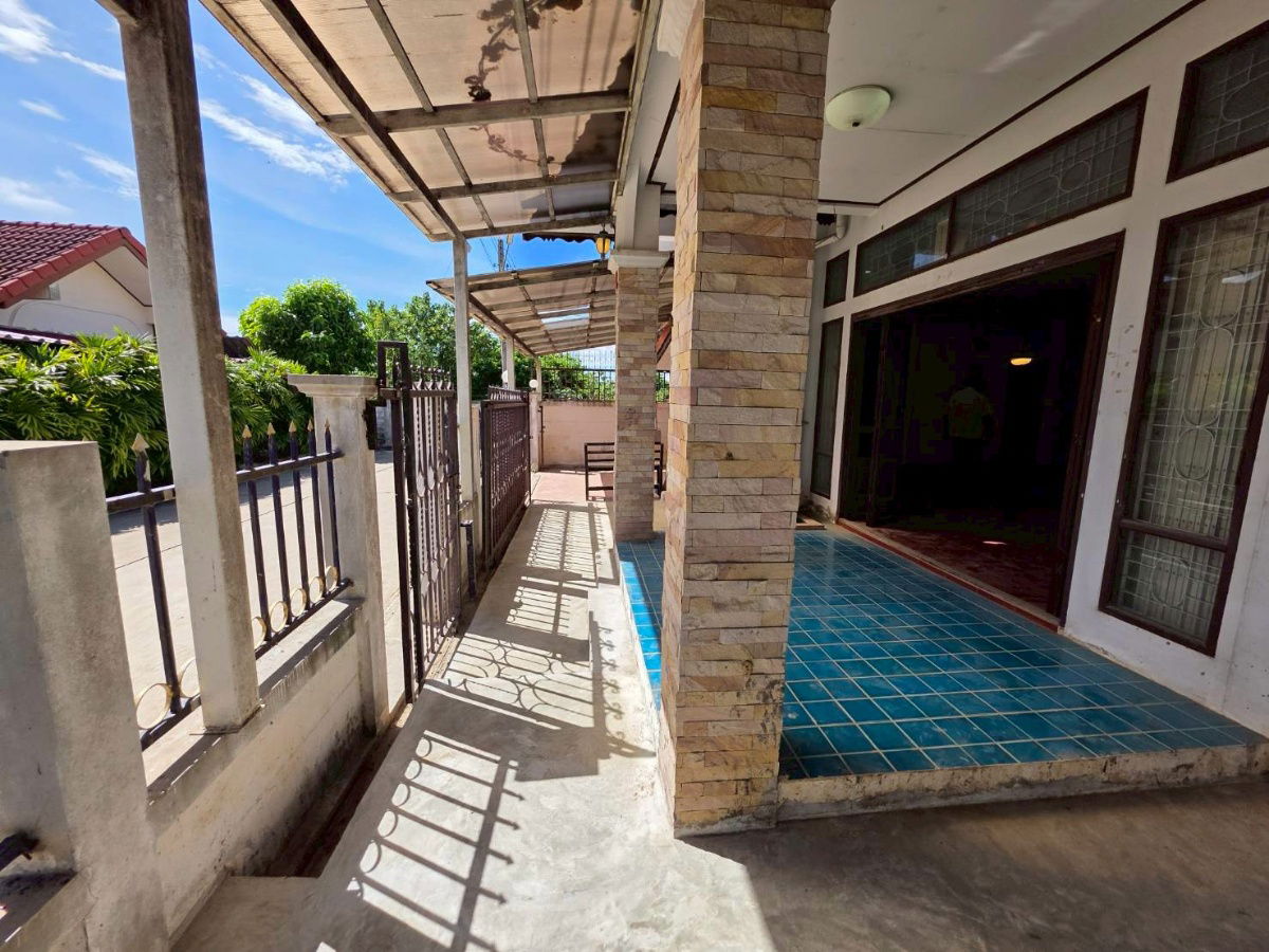 รูป ขายบ้านเดี่ยวท่าม่วง ศิริชัย3 หลังใหญ่ 50.6 ตร.ว. 2 นอน ต่อเติมรอบบ้าน มีเงินเหลือไว้ตกแต่ง_BL169 - รูปที่ 3/24