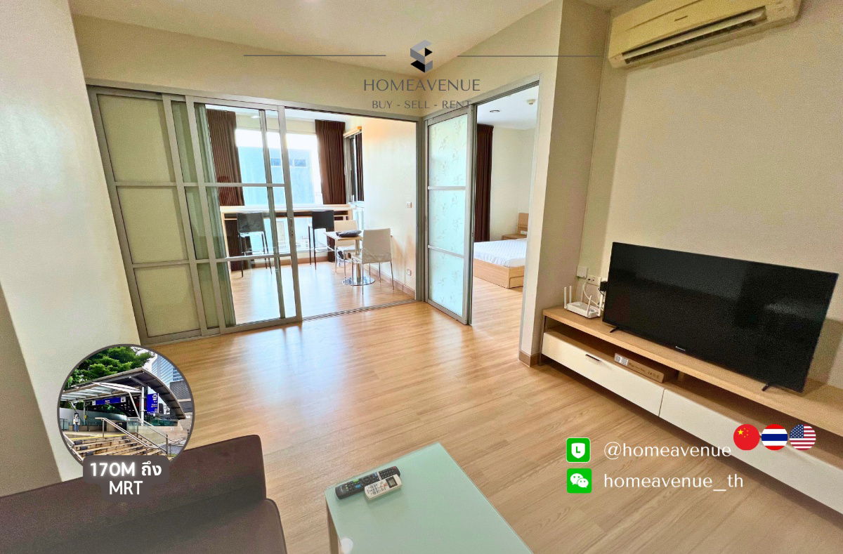 picture 🔥1 bedroom (46 sq m) 🔥 Rhythm Ratchada only 18,000‼️ Ready to move in 🚇 Next to MRT Ratchadaphisek ⭐ @homeavenue (with @ in front) #️⃣HA-1415 - 1/8