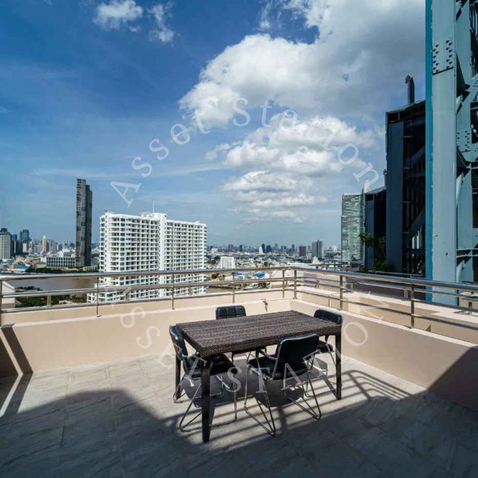 picture 🏙️✨ Premium Chao Phraya River view, near BTS Krung Thon Buri💎 - 15/20
