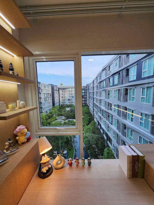 รูป 💎ให้เช่า​ Kave​ Island​ แบบ​ 2​ ห้องนอน​ (1​ bed​ plus)​ พท.38 ตรม.ตึก​ C​ ชั้น​ 6 ห้องมุม​ แต่งบิ้วอินน์​ muji+modern - รูปที่ 23/39