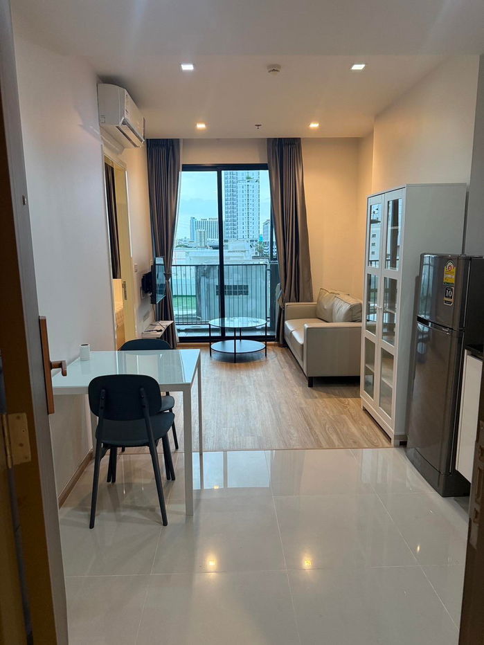 รูป  🟢For Rent🟢Quinn รัชดา 17 ห้องสวย เฟอร์ครบ!📱ADD LINE @nathong97 (ตอบ ⚡ 24 Hr) P1295 - รูปที่ 1/14