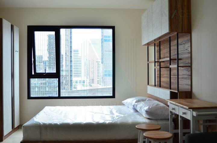picture 📌 For rent condo LIFE ASOKE Building 1, Floor 14,Studio, Room size 24 sqm - 2/8