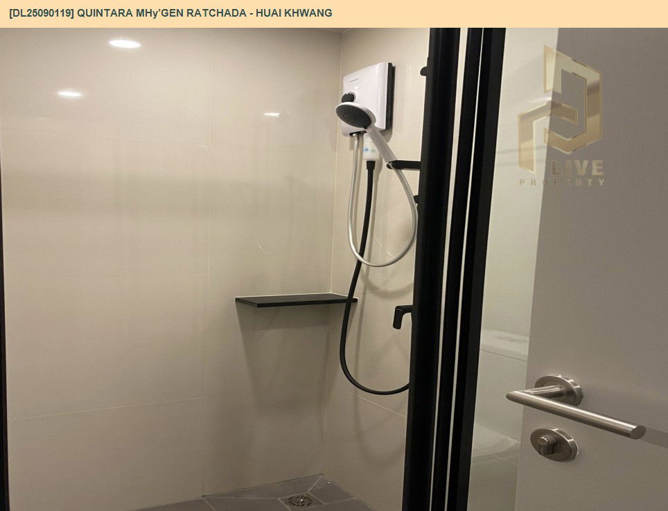 picture DL25090119 Condo for rent, QUINTARA MHy’GEN RATCHADA - HUAI KHWANG near MRT ห้วยขวาง, ready to move in, call urgently 0656133286 LineID @655ebbvc - 7/7