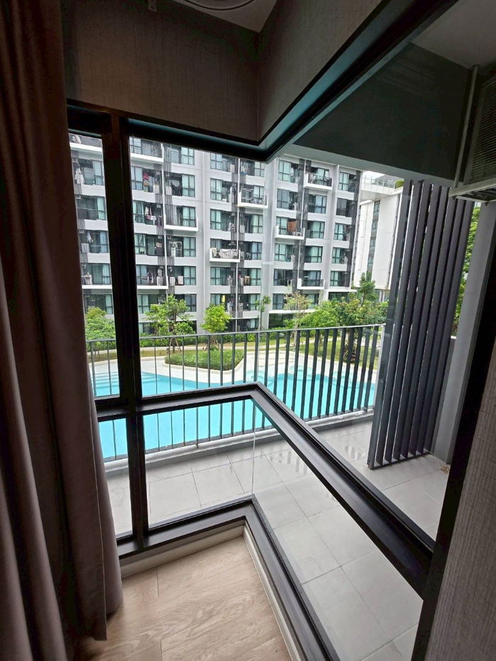 รูป 🏡 ขายด่วน 💖 KAVE​ TOWN SPACE✨ ตึก A ชั้น 3 ห้องระเบียงยื่น วิวสระสวย ไม่เคยเช่า - รูปที่ 9/21
