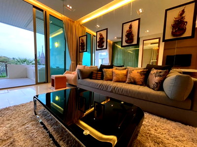 คอนโดให้เช่า : The Sanctuary Wong Amat – Beachfront Pattaya คอนโดติดทะเล หาดส่วนตัว วิวทะเลเต็ม ๆ  * ห้องพัก 2 ห้องนอน 2 ห้องน้ำ
