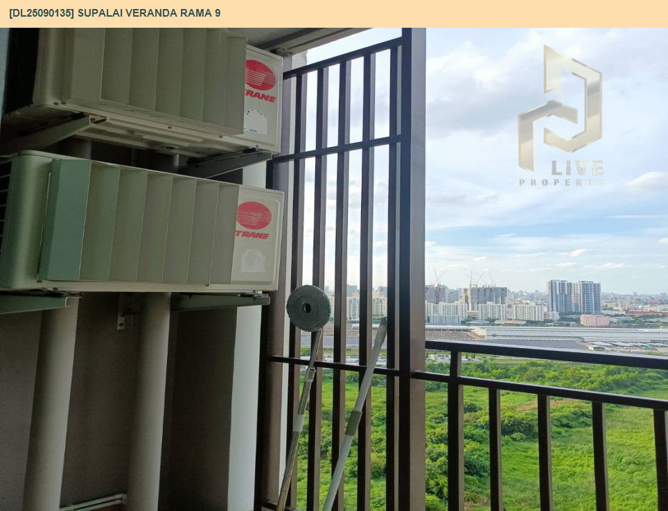picture DL25090135 Condo for rent, Supalai Veranda Rama 9 near  MRT พระราม 9, ready to move in, call urgently 0656133286 LineID @534wlwof - 11/13