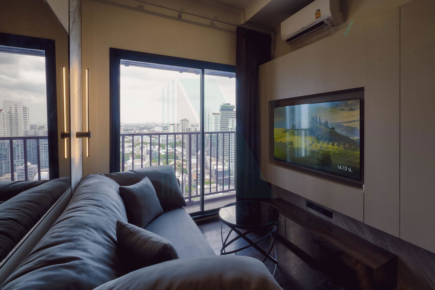 picture For Rent Condo PARK ORIGIN THONGLOR Building B, Floor 24,1 bed room, Room size 33.00 sqm - 2/8