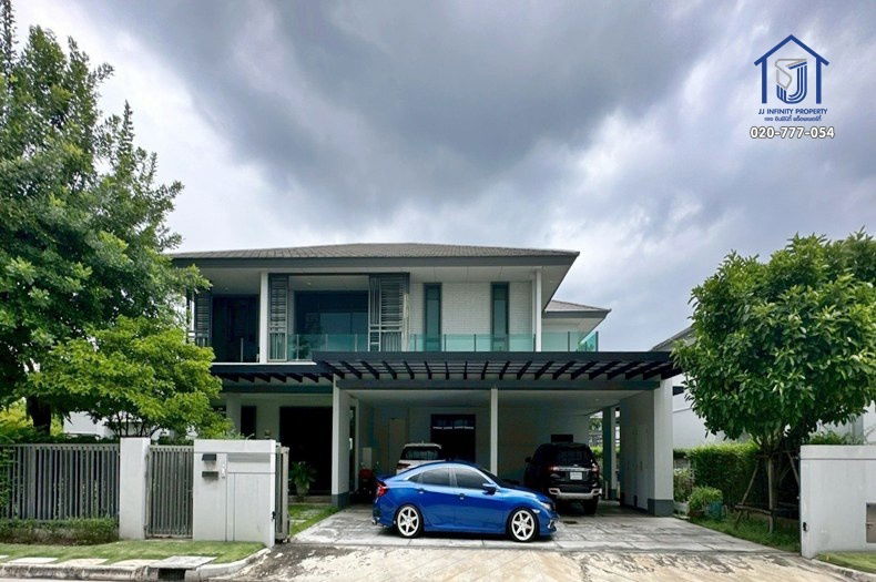 รูป ขายบ้านเดี่ยว 2ชั้น บุราสิริ วัชรพล ถนนสุขาภิบาล5 ใกล้ทางพิเศษฉลองรัช (ด่านสุขาภิบาล5) 190 ตารางวา หลังมุม ติดสวน  - รูปที่ 3/28