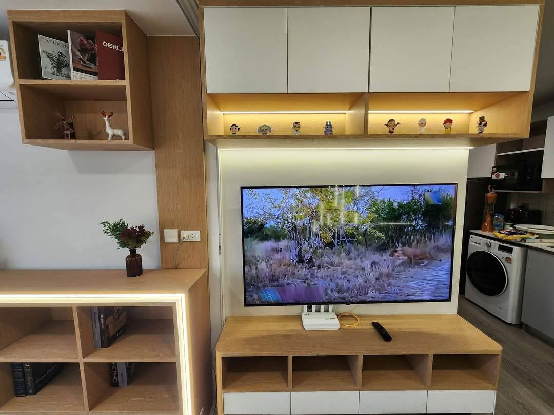 รูป 💎ให้เช่า​ Kave​ Island​ แบบ​ 2​ ห้องนอน​ (1​ bed​ plus)​ พท.38 ตรม.ตึก​ C​ ชั้น​ 6 ห้องมุม​ แต่งบิ้วอินน์​ muji+modern - รูปที่ 27/39