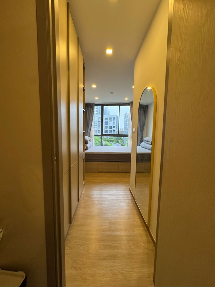 รูป คอนโด The Nest Sukhumvit 71 - 2 ห้องนอน 2 ห้องน้ำ ห้องหน้ากว้าง วิวสวน สระว่ายน้ำ - รูปที่ 9/16