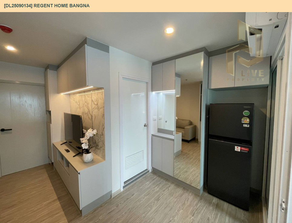 picture DL25090134 Condo for rent, Regent home bangna near BTS Bang Na, ready to move in, call urgently 0656133286 LineID @534wlwof - 6/9
