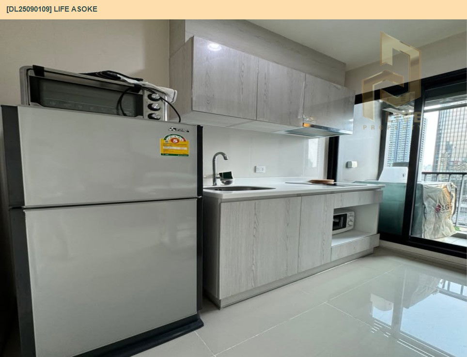รูป DL25090109 ให้เช่าคอนโด ไลฟ์ อโศก (Life Asoke) ใกล้ MRT เพชรบุรี พร้อมเข้าอยู่ โทรด่วน 0638692663 LineID @534wlwof - รูปที่ 6/7
