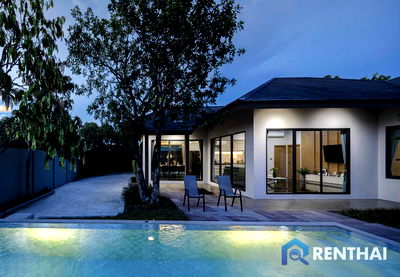 บ้านเดี่ยวให้เช่า : สำหรับ เช่า บ้าน 3 ห้องนอน ที่ Baan Pattaya 5