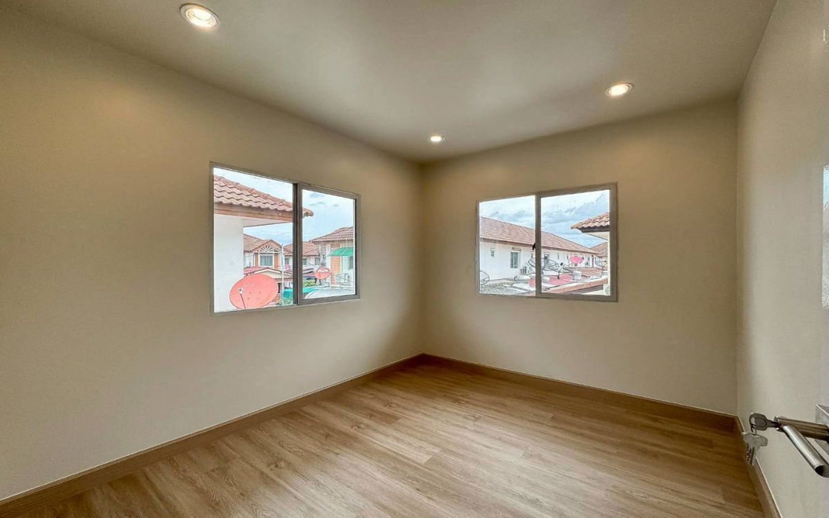 picture Ready-to-move-in townhouse, Pruksa Ville 3, Songprapa-Don Mueang, corner house, newly renovated throughout, close to the expressway, electric train - 17/20