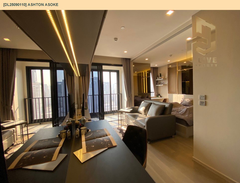 picture DL25090110 Condo for rent, Ashton Asoke near MRT สุขุมวิท, ready to move in, call urgently 0656133286 LineID @534wlwof - 7/10