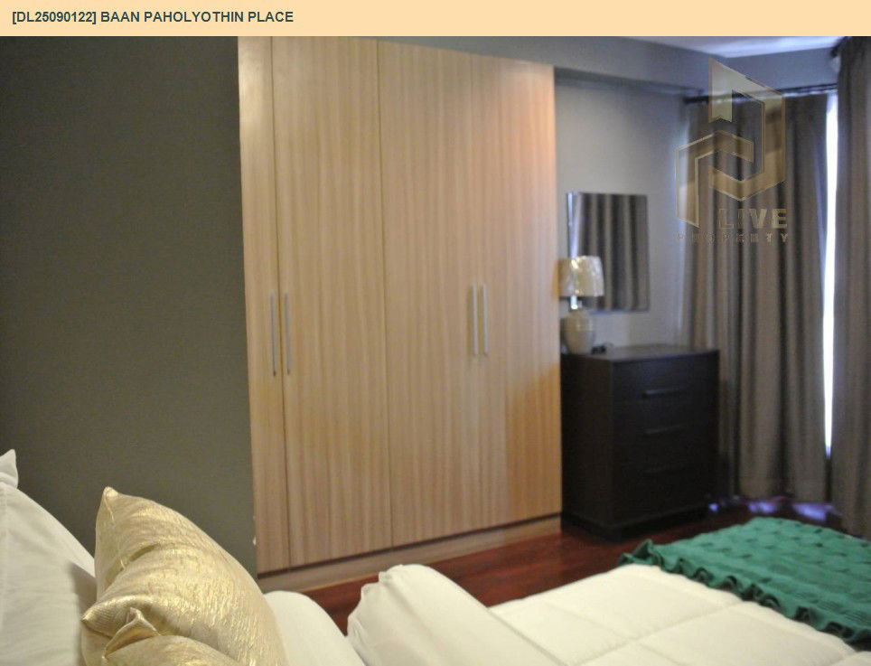 รูป DL25090122 ให้เช่าคอนโด บ้านพหลโยธิน เพลส  (Baan Paholyothin Place) ใกล้ BTS อารีย์ พร้อมเข้าอยู่ โทรด่วน 0638692663 LineID @655ebbvc - รูปที่ 6/9