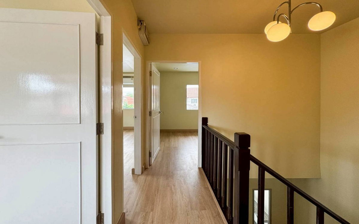 picture Ready-to-move-in townhouse, Pruksa Ville 3, Songprapa-Don Mueang, corner house, newly renovated throughout, close to the expressway, electric train - 16/20
