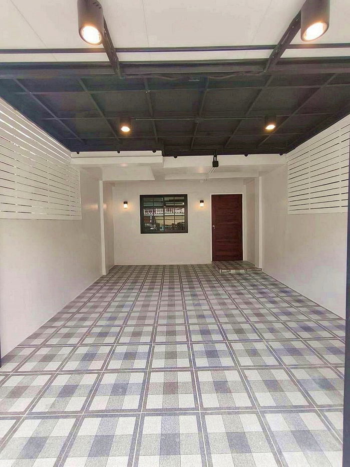 รูป บ้านสวย  ติดถนนกาญจนาภิเษก  มีระเบียงหน้าบ้าน  #หมู่บ้าน ป.ฝาสุข นิเวศน์  บางบัวทอง  รีโนเวทใหม่  ใกล้เซ็นทรัล เวสเกต - รูปที่ 3/20