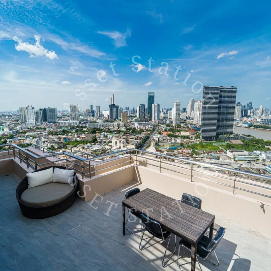 picture 🏙️✨ Premium Chao Phraya River view, near BTS Krung Thon Buri💎 - 17/20