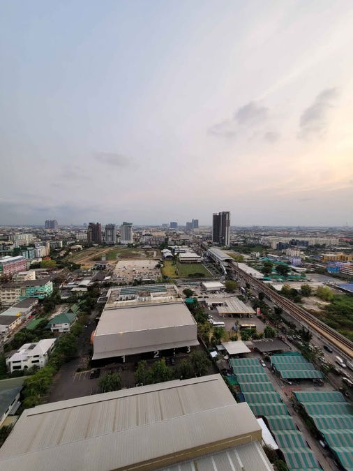 picture TA7930📲LineID @556ryccg🚄30 sqm Studio Floor23 Tower B Fully furnished IDEO Mobi Sukhumvit Eastpoint BTS BangNa 270m. - 6/10