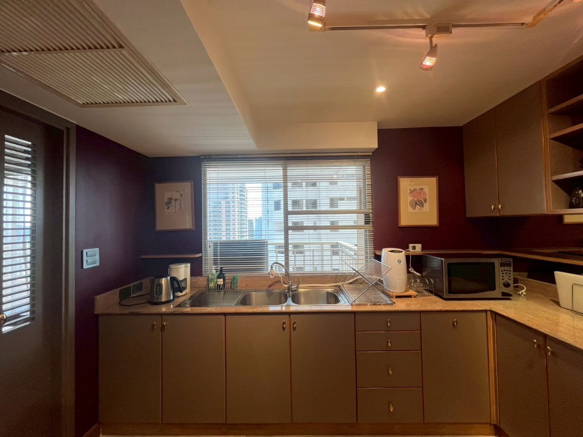 รูป 📍 ให้เช่าคอนโดหรูสาธร พาร์ค เพลส | 236 ตร.ม. 2 ห้องนอน ชั้นสูง 23C ใจกลางสาทร - รูปที่ 7/13