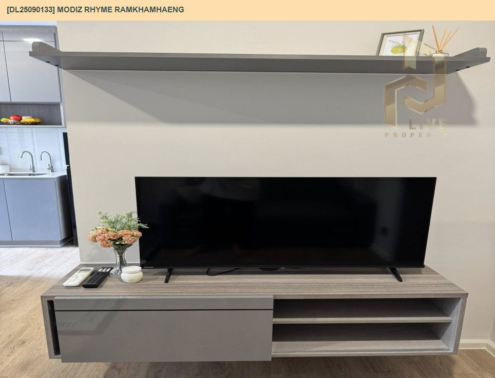 picture DL25090133 Condo for rent, Modiz Rhyme Ramkhamhaeng near MRT รามคำแหง, ready to move in, call urgently 0656133286 LineID @655ebbvc - 10/11