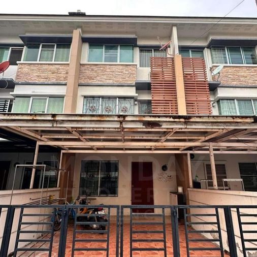 3-bed townhouse for sale, 195 sq wah, Townplus Kaset-Nawamindra