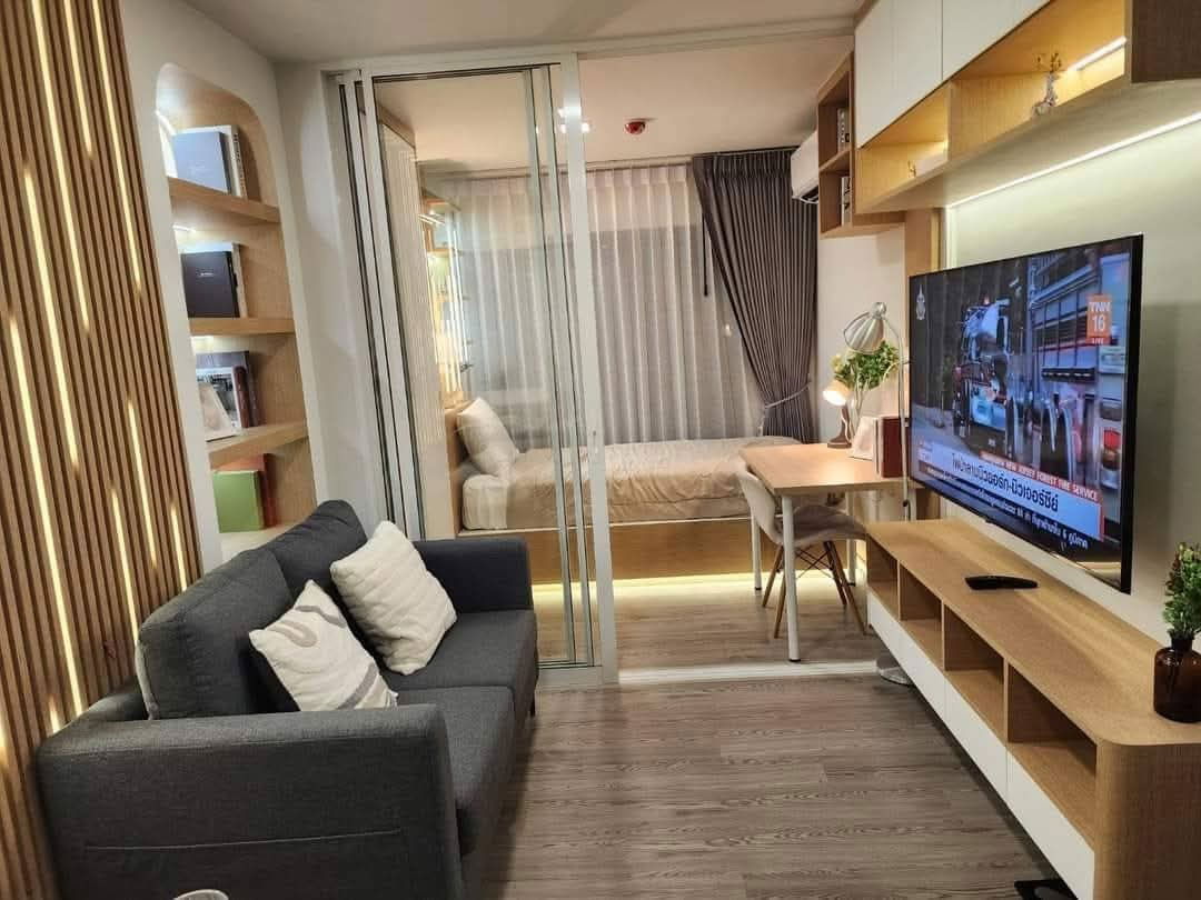 รูป 💎ให้เช่า​ Kave​ Island​ แบบ​ 2​ ห้องนอน​ (1​ bed​ plus)​ พท.38 ตรม.ตึก​ C​ ชั้น​ 6 ห้องมุม​ แต่งบิ้วอินน์​ muji+modern - รูปที่ 16/39