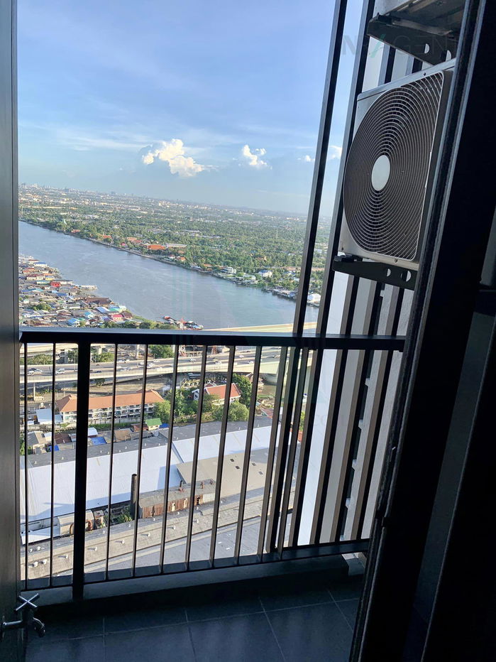 picture 🚩 For rent THE POLITAN RIVE 1 bedroom, 42nd floor, near Phra Nang Klao MRT. - 8/8