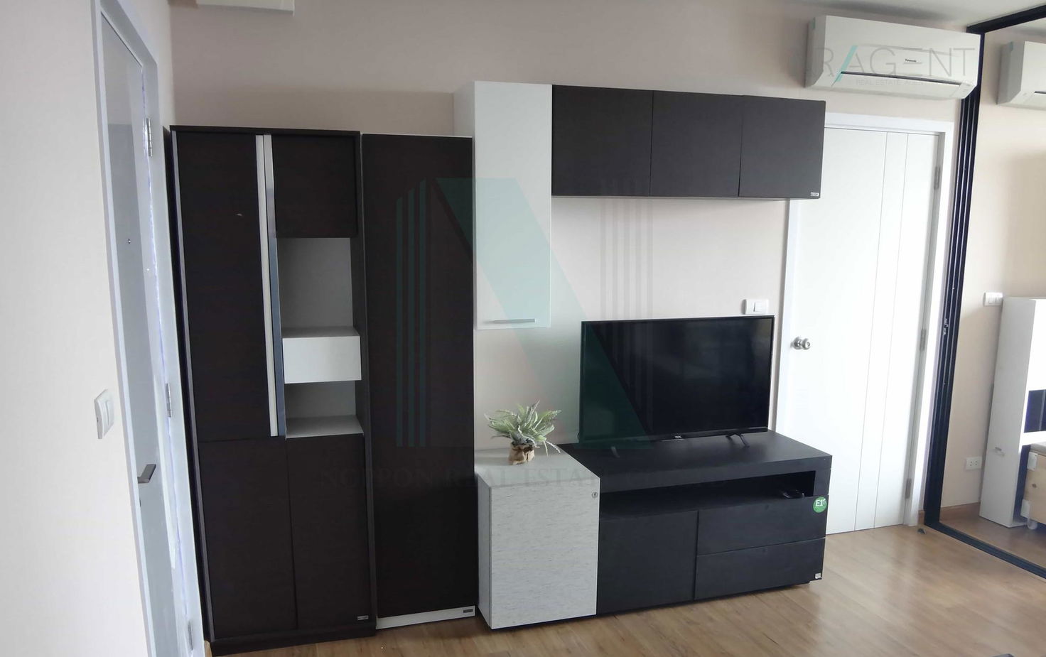 รูป ให้เช่าคอนโด เดอะ ทรี อินเตอร์เชนจ์ อาคาร A ชั้น 41 1 ห้องนอน ขนาด 36 ตรม ใกล้ โรงพยาบาลบางโพ - รูปที่ 3/8