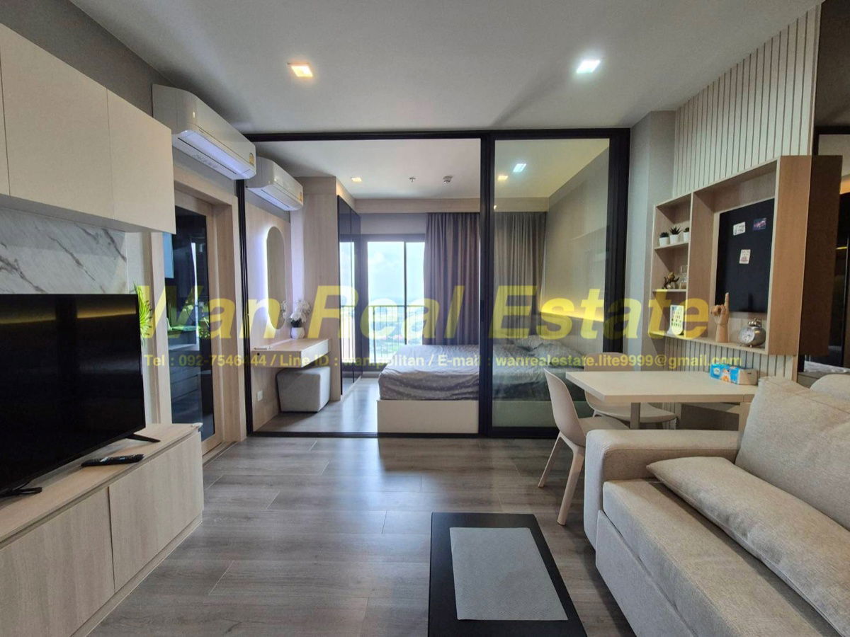 รูป ให้เช่าคอนโด politan aqua ชั้น 51 ขนาด 31 ตร.ม. ครบพร้อมอยู่ วิวแม่น้ำ ตกแต่งสวย - รูปที่ 1/10