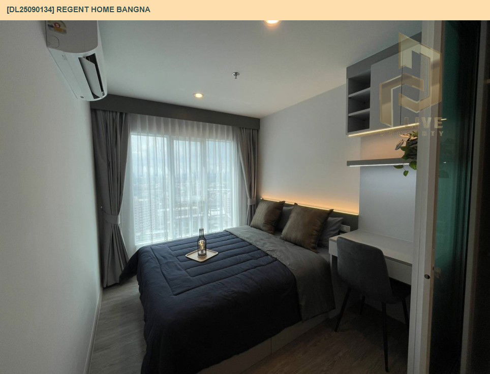 picture DL25090134 Condo for rent, Regent home bangna near BTS Bang Na, ready to move in, call urgently 0656133286 LineID @534wlwof - 3/9