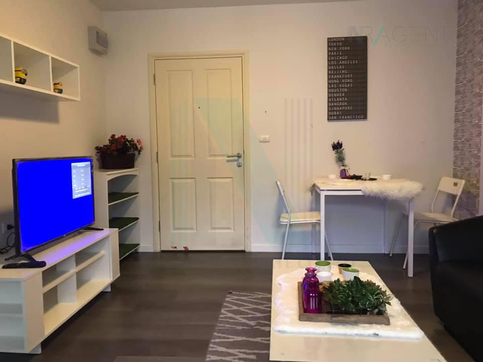 picture 🚩 For Rent Condo DCONDO CAMPUS RESORT BANGNA Building A, Floor 7,1 bed room, Room size 30.00 sqm - 6/8