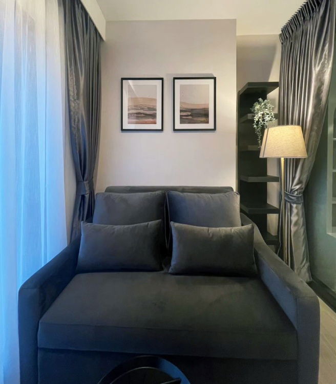 picture TA7936📲LineID @556ryccg🌳35 sqm 1 Bedroom Plus Floor21 Life Asoke Hype, Asoke-Rama9 road Fully furnished near Subway MRT Rama 9 - 6/9